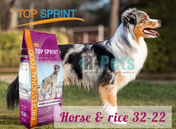 TOP SPRINT CHAMPIONS DOG FOOD 15KG ,HORSE,PORK,SALMON,CHICKEN - Image 3
