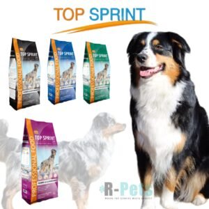 TOP SPRINT CHAMPIONS DOG FOOD 15KG ,HORSE,PORK,SALMON,CHICKEN
