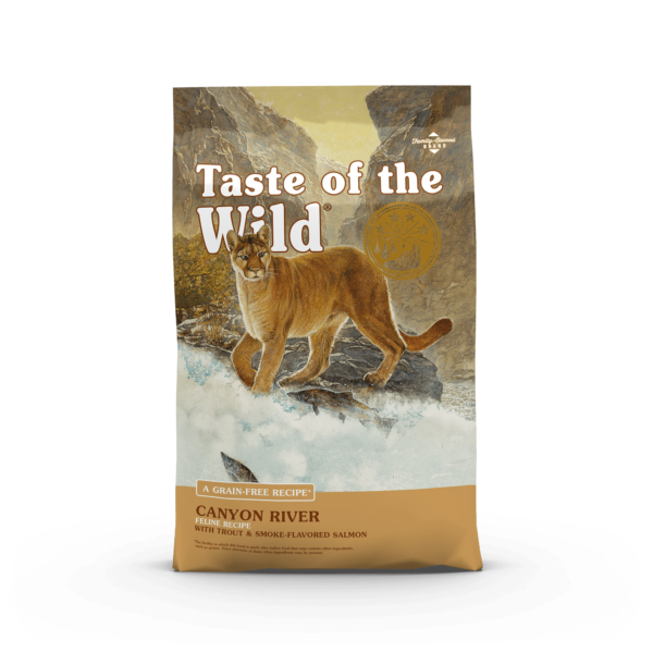 Canyon River Feline Recipe with Trout & Smoke-Flavored Salmon 2kg