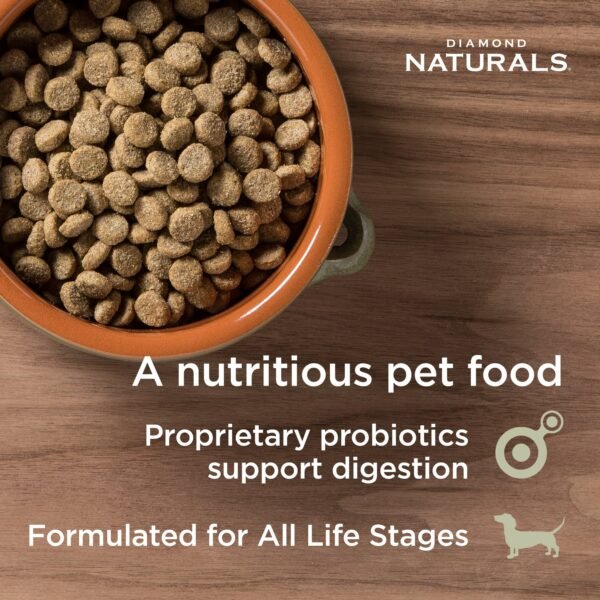 DIAMOND NATURALS SKIN & COAT ALL LIFE STAGES DOG SALMON & POTATO FORMULA 15kg - Image 3