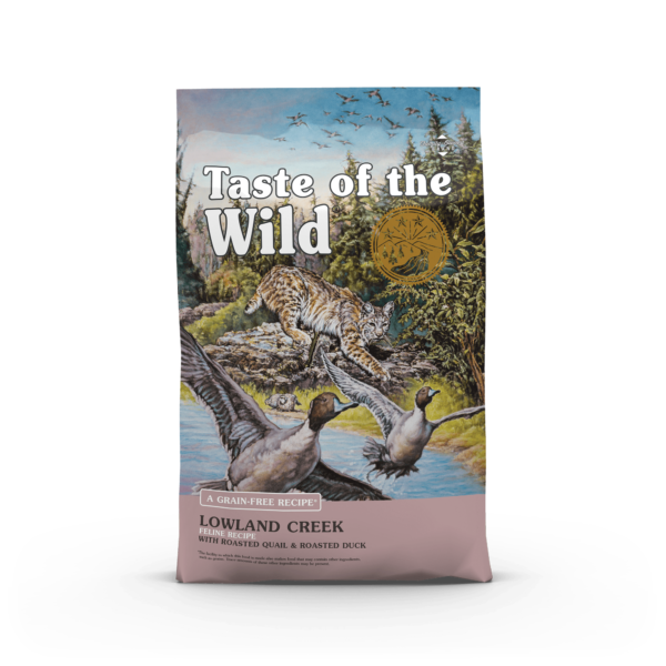 Lowland Creek Feline Recipe with Roasted Quail & Roasted Duck 2kg