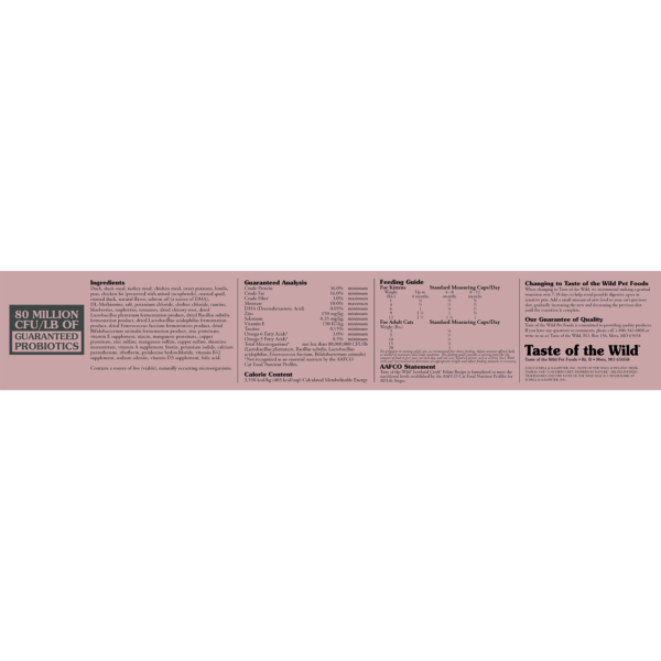 Lowland Creek Feline Recipe with Roasted Quail & Roasted Duck 2kg - Image 3