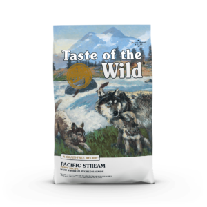 Pacific Stream Puppy Recipe with Smoke-Flavored Salmon