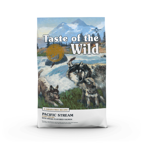 Pacific Stream Puppy Recipe with Smoke-Flavored Salmon