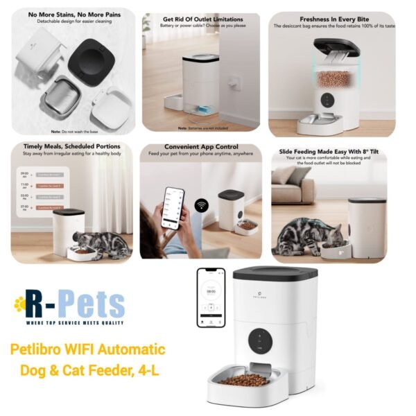 Petlibro WIFI Automatic  Dog & Cat Feeder