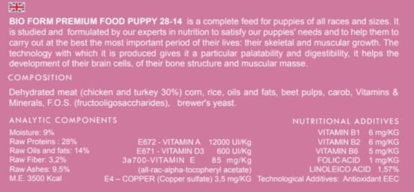 BIOFORM PUPPY 15kg - Image 3